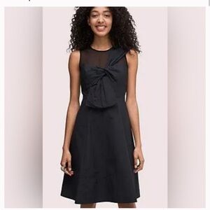 Kate Spade Bow Front Faille Dress size 8